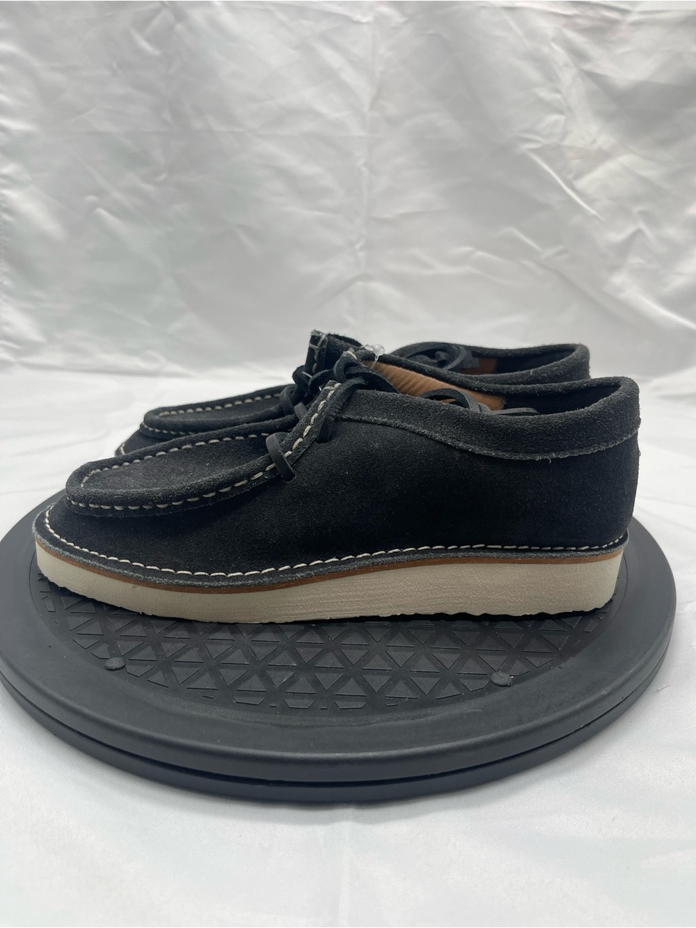 NEW Beek Towhee Black Suede Wallabee Style Loafers Women's Size 5